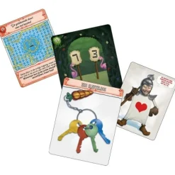 1002 Games Pocket Escape Room: in Wonderland - Breinbreker 999 Bord,- Kaart,- En Dobbelspellen|Spellen Voor 1 Speler