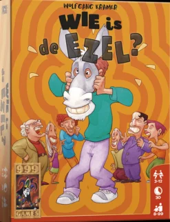 Best Wie is de Ezel? Kaartspel 999 Bord,- Kaart,- En Dobbelspellen