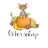 Outlet Ansichtkaart Beterschap muis op fruit Wenskaarten
