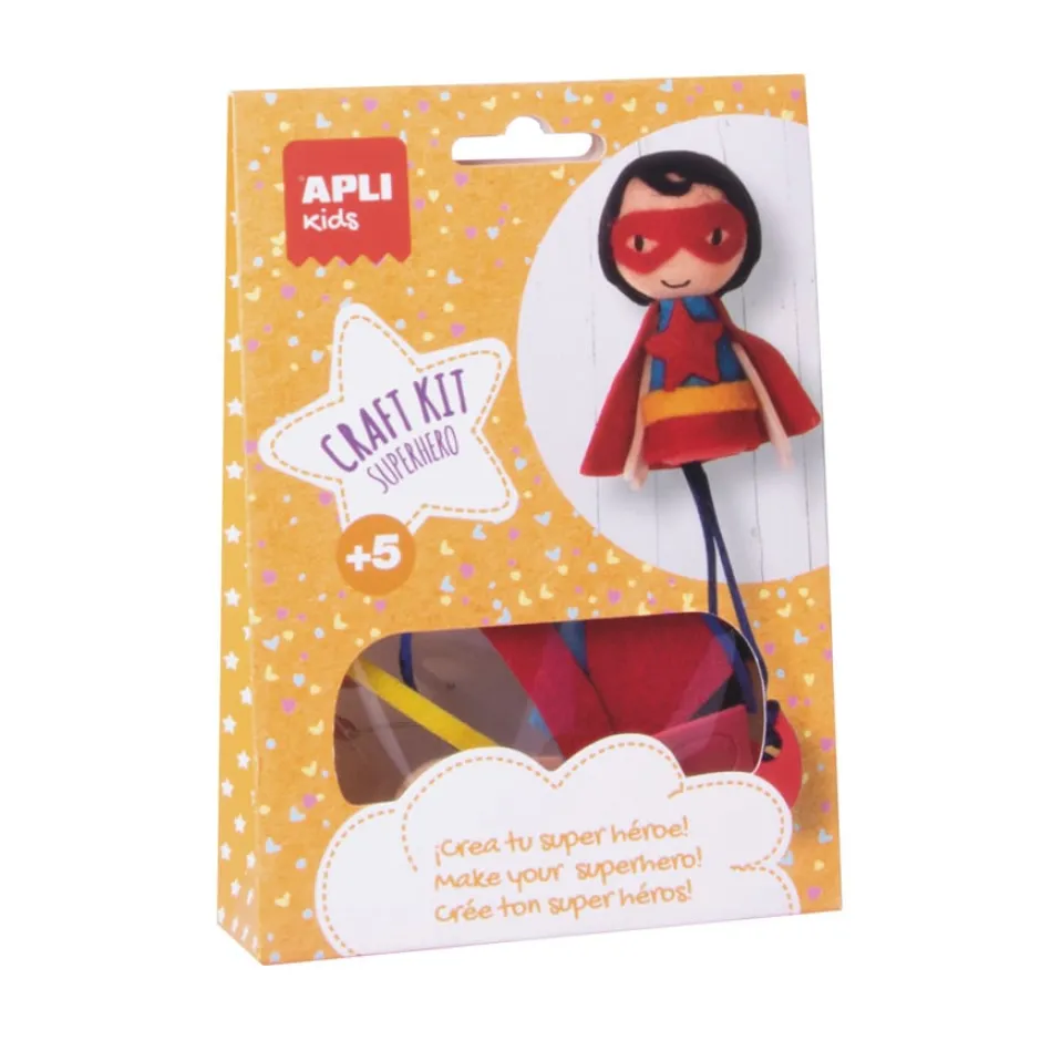 Discount Kids Craft Kit Superhero Creatief