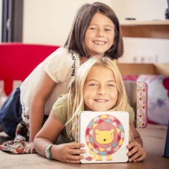 Clearance Kids Stickerspel in Blik Geometrische Dieren Creatief