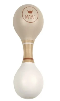 Maracas Beige Hout in Giftbox Muziek