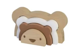 Stapelfiguur Bear Stacker Eco Friendly Babyspeelgoed