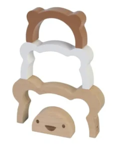 Stapelfiguur Bear Stacker Eco Friendly Babyspeelgoed