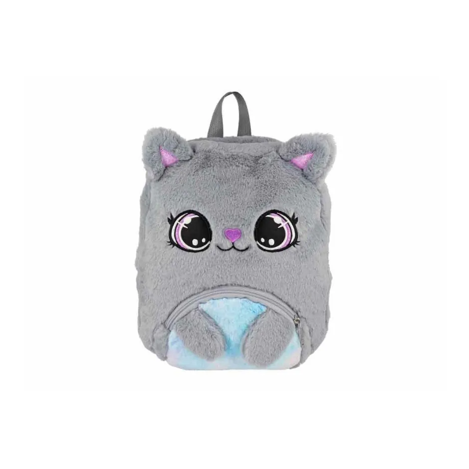 Discount Rugzak Cuties Kat Grijs Tassen & Rugzakken