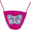 Discount Schoudertas Vlinder Fuchsia Tassen & Rugzakken