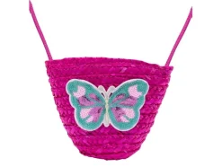 Discount Schoudertas Vlinder Fuchsia Tassen & Rugzakken