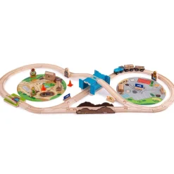 Best Houten Trein Construction Set 50-delig Treinen