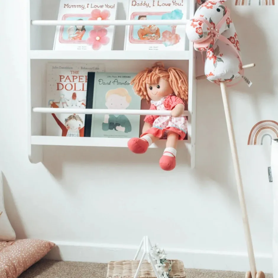 Sale Stokpaard Stokroller Bloemen Pretend Play / Rollenspel|Buitenspeelgoed