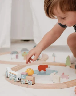 Sale Treinset Houten Dieren Treinen