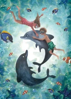 Hot Postkaart Holiday Splash Wenskaarten