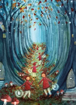 Clearance Postkaart In to the Wood Wenskaarten