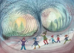 New Postkaart Lampion Wenskaarten