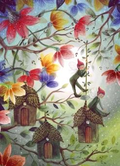 Online Postkaart Little Lodges Wenskaarten