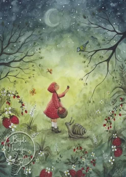 Outlet Postkaart strawberry dream Wenskaarten