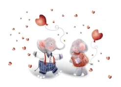 Outlet Postkaart Sweet Hearts Wenskaarten