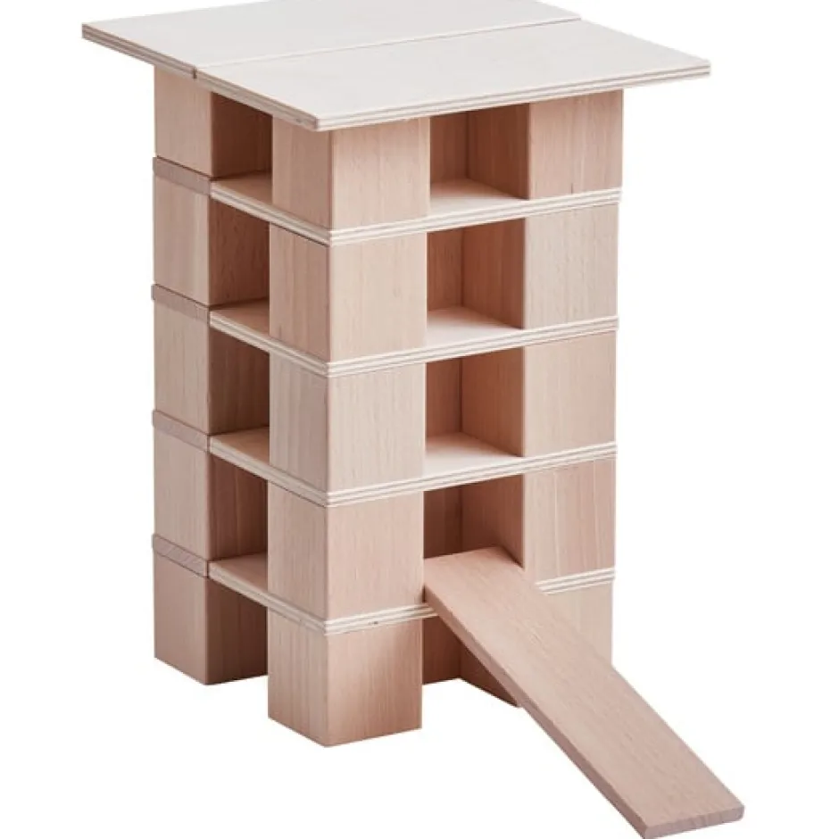 Blokken - Bouwsteensysteem Clever-Up! 2.0 (66 delen) Open Ended Play