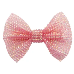 Clearance Boutique Pink Gem Bow Hairclip Verkleedkleding|Sieraden