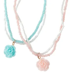 Hot Boutique Rose Necklace, 2 styles assorted Sieraden
