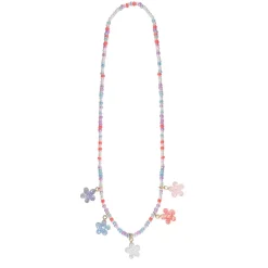 Best Boutique Shimmer Flower Necklace Sieraden