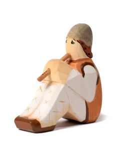 Hot Herder met Fluit Zittend Figuren En Toebehoren