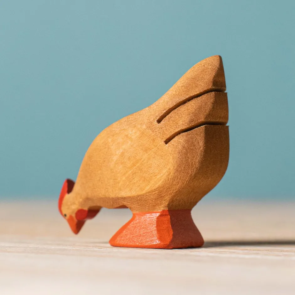 Clearance Kip Bruin Pikkend Kippen|Boerderijdieren