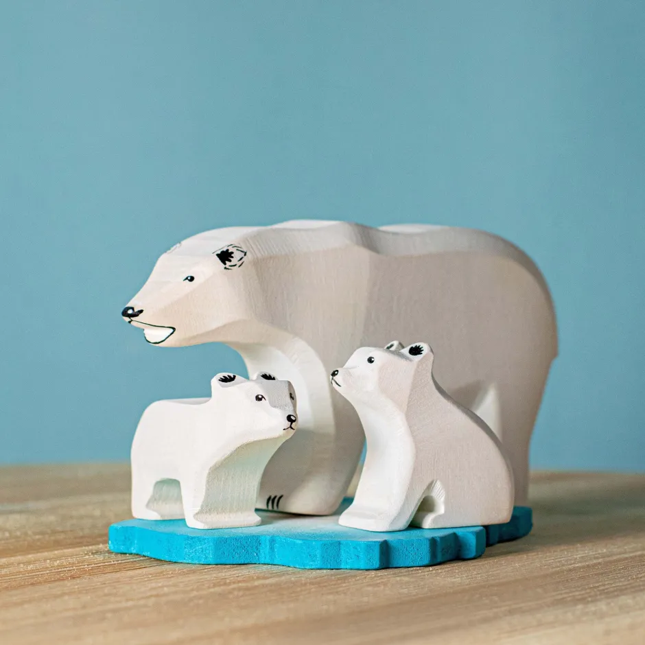 Outlet BumbuToys IJsbeer Klein Zittend Zeedieren|Wilde Dieren