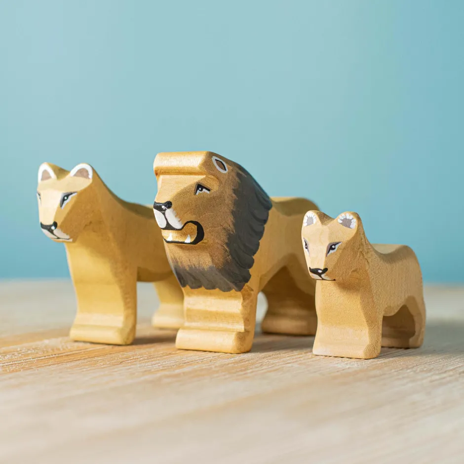 Hot BumbuToys Leeuwen Set 3-delig Katachtigen|Wilde Dieren