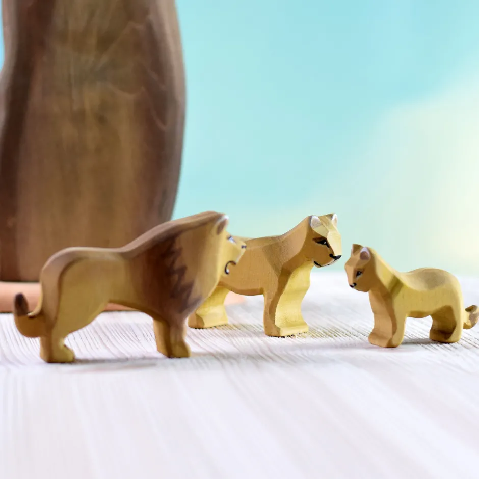 Hot BumbuToys Leeuwen Set 3-delig Katachtigen|Wilde Dieren