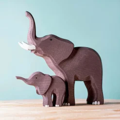 New BumbuToys Olifant Set 2-delig Olifanten|Wilde Dieren