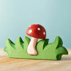 Outlet BumbuToys Paddenstoel in Gras Figuren En Toebehoren