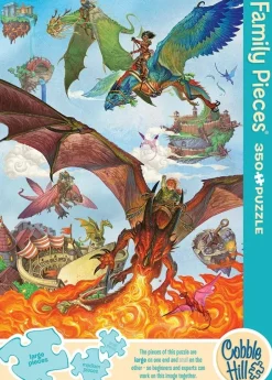Discount Familiepuzzel Dragon Flight 350 pcs Legpuzzels