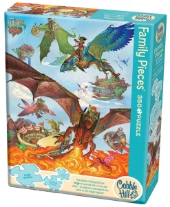 Discount Familiepuzzel Dragon Flight 350 pcs Legpuzzels