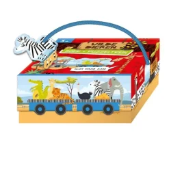 Puzzeltrein Wilde Dieren Peuterboeken|Bekijk Alles