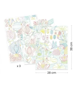 Kleurplaten Japen in Portfolio Map 3-delig Creatief