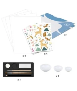 Schilderset The last Snowfall Creatief