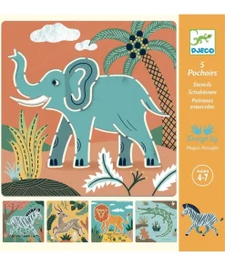 Online Tekensjablonen Wilde Dieren Creatief