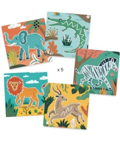 Online Tekensjablonen Wilde Dieren Creatief