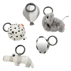 Outlet Activiteiten Speelkleed Deer friends Grey Babyspeelgoed|Knuffelspeelgoed