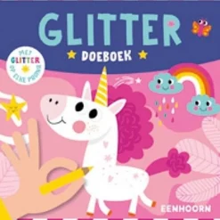 New Eenhoorn Glitter Doeboek Kleurboek Creatief|Bekijk Alles