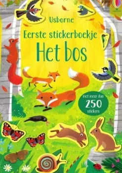Best Eerste stickerboekje Het bos Hobbyboeken