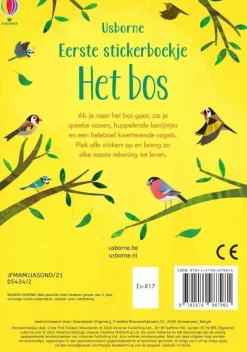 Best Eerste stickerboekje Het bos Hobbyboeken