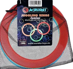 Hot Acrobat Jongleer Ringen Junior 24cm Set 3-delig Buitenspeelgoed