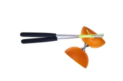 Best Acrobat Rubber Diabolo Oranje met Alu handstokken Buitenspeelgoed