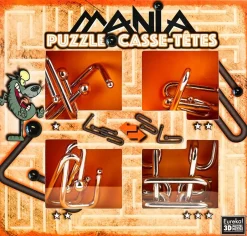 Best Breinbreker Puzzel Mania Set 4-delig Oranje Breinbrekers|STEAM