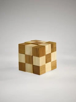 Outlet 3D Bamboo Puzzle Snake Cubes Kleine Cadeaus|Uitdeelcadeautjes