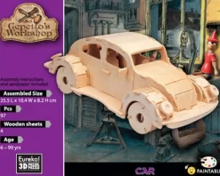 Best 3D Hout Model Gepetto´s Car Creatief