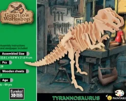 Sale 3D Hout Model Gepetto´s Tyrannosaurus Creatief
