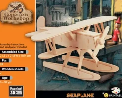 Sale 3D Hout Model Gepetto´s Seaplane Creatief