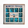 Discount Metal Puzzle Blauw Set 10-delig Breinbrekers